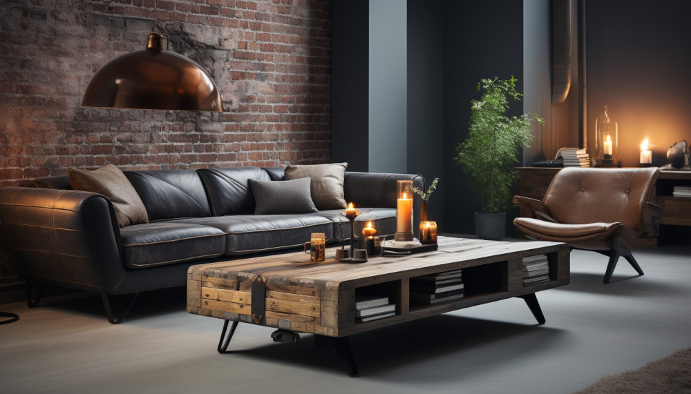 Décoration de salon : quels pieds pour une table basse dans un style industriel ?